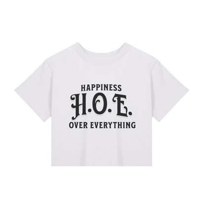 H.O.E. Crop Top