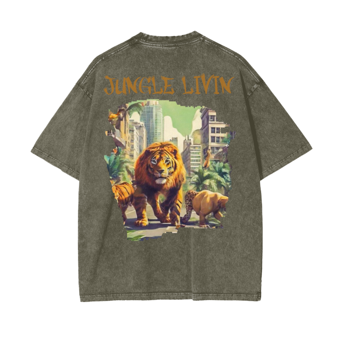 Jungle Livin Oversized T-Shirt