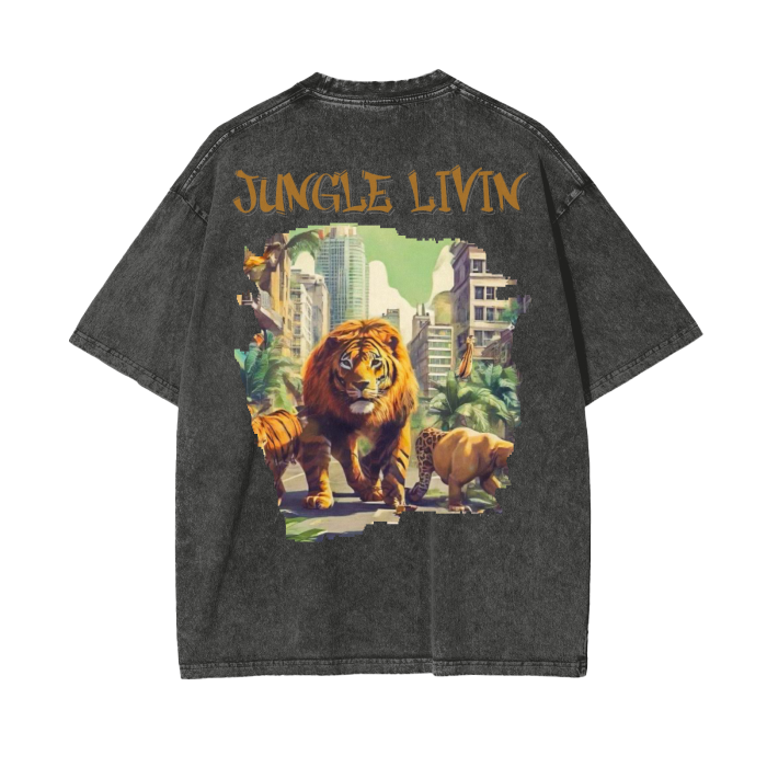 Jungle Livin Oversized T-Shirt