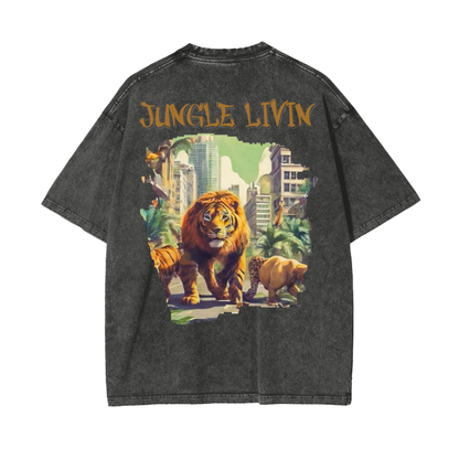 Jungle Livin Oversized T-Shirt